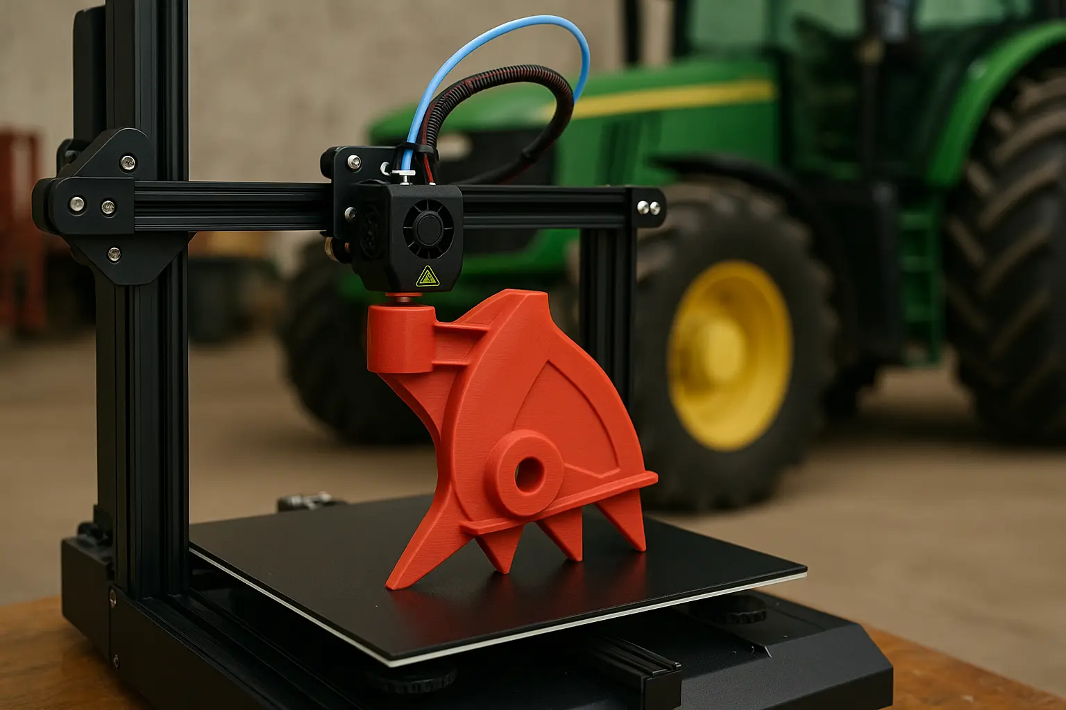 農具の寿命が延びる！3Dプリンターでパーツを自作・修理する