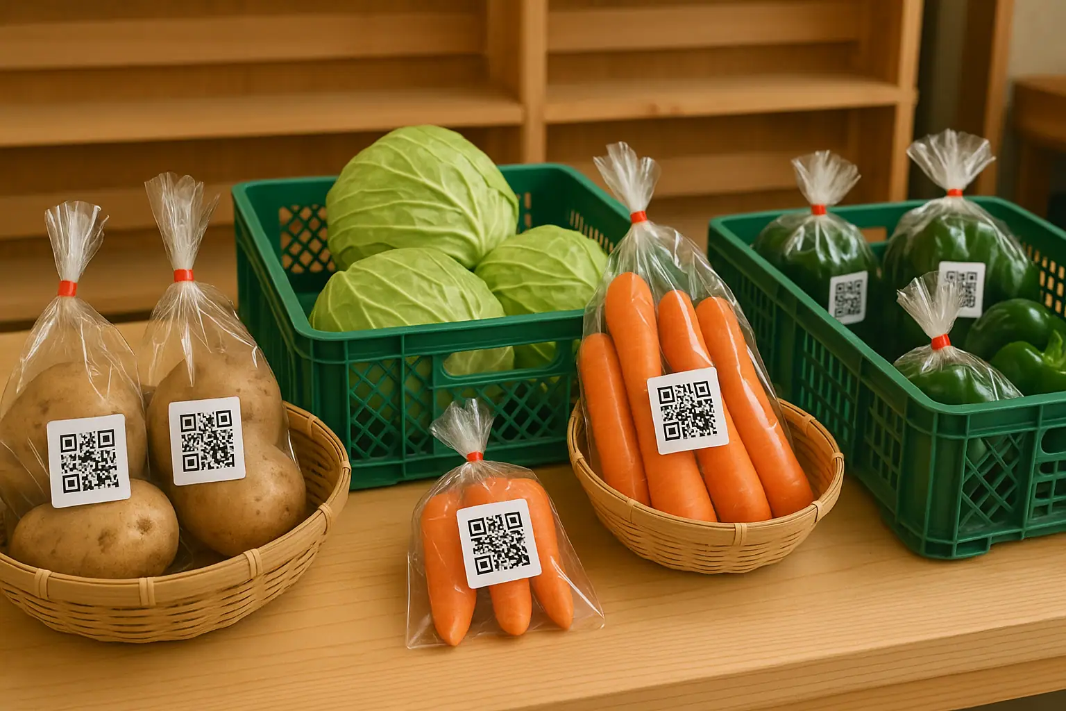 QRコードを活用した生産者情報の開示テクニック